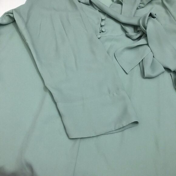 Eva Mendes Women’s Blouse Mint Green Color Size XL - Picture 9 of 11